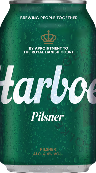 Harboe Pilsner 4,6% 0,33l boks