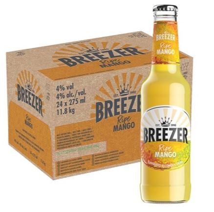Bacardi Breezer Mango 27,5cl flaske